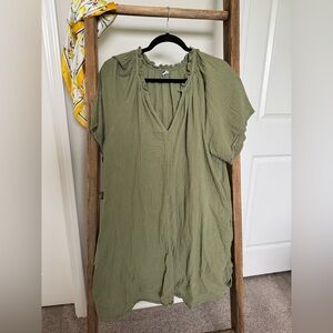 Olive Green Women's dress